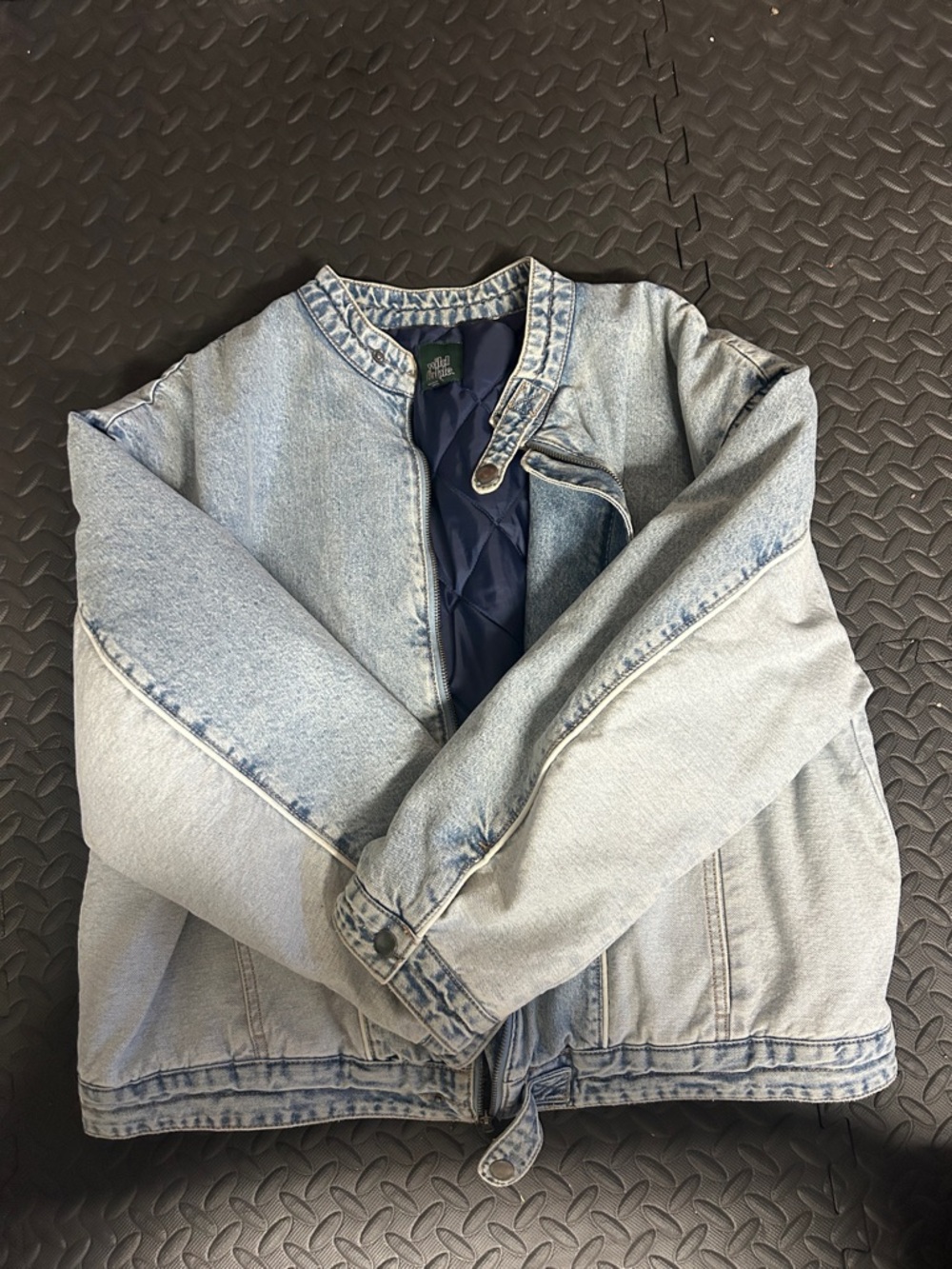 wild fable Light Wash Blue Jean Jacket - Picture 3 of 4